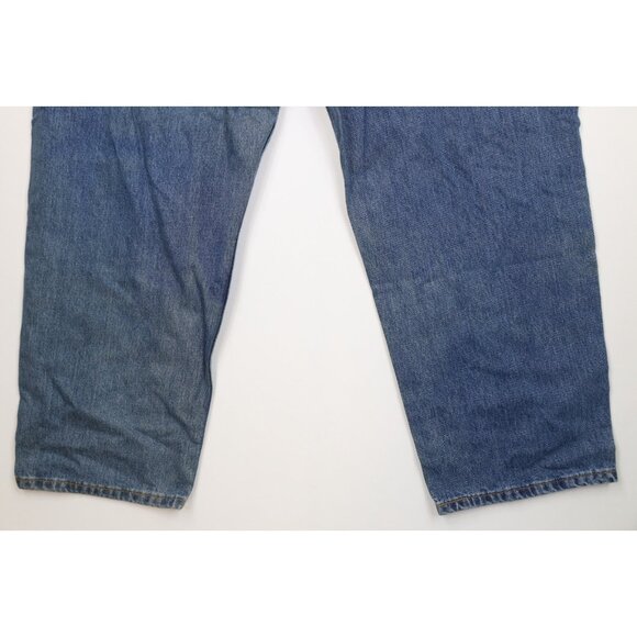 Deadstock Vintage Y2K Levis 550 Mens 52x29 Relaxed Fit Straight Leg Denim Jeans - Picture 14 of 16